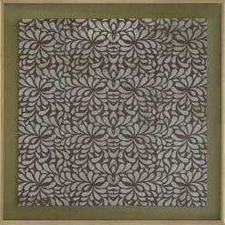 Framed Green Cattle Path Linen Art Wall Décor by Ashland®