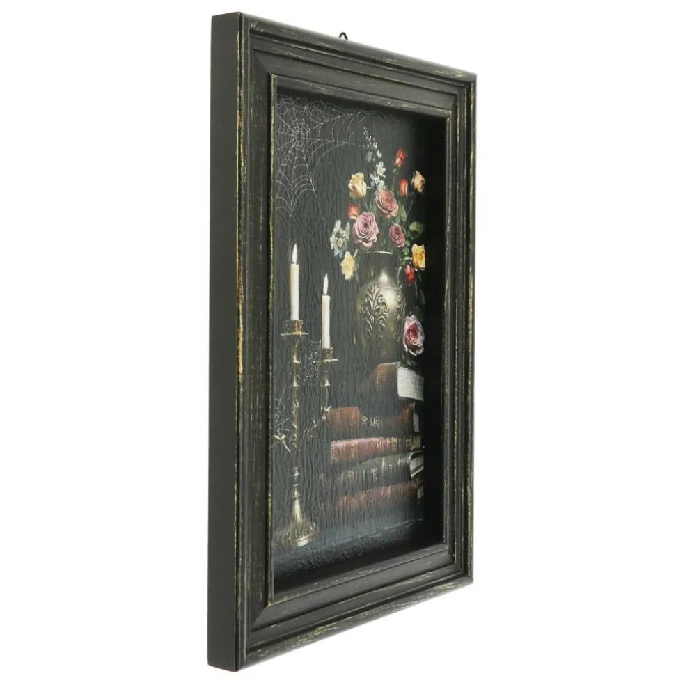 Framed Stacked Books Wall Décor by Ashland®