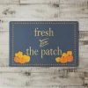 Fresh Patch Pumpkins Floor Mat