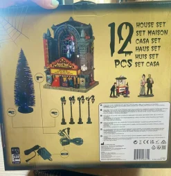 Fright Night Cinema House Set - Lemax Spooky Town