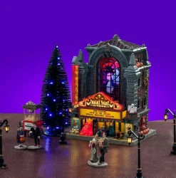 Fright Night Cinema House Set - Lemax Spooky Town
