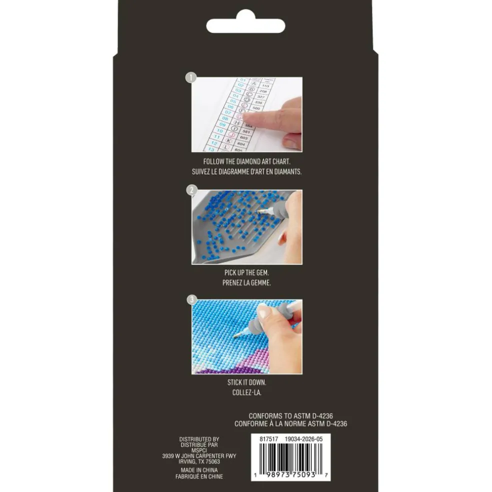 Fruit 3-Piece Diamond Art Bookmark Kit by Make Market®