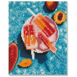 Fruit Popsicle Painting Diamond Art Kit by Make Market®