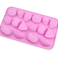 Fruit Shaped Chocolate Candy Silicone Mold