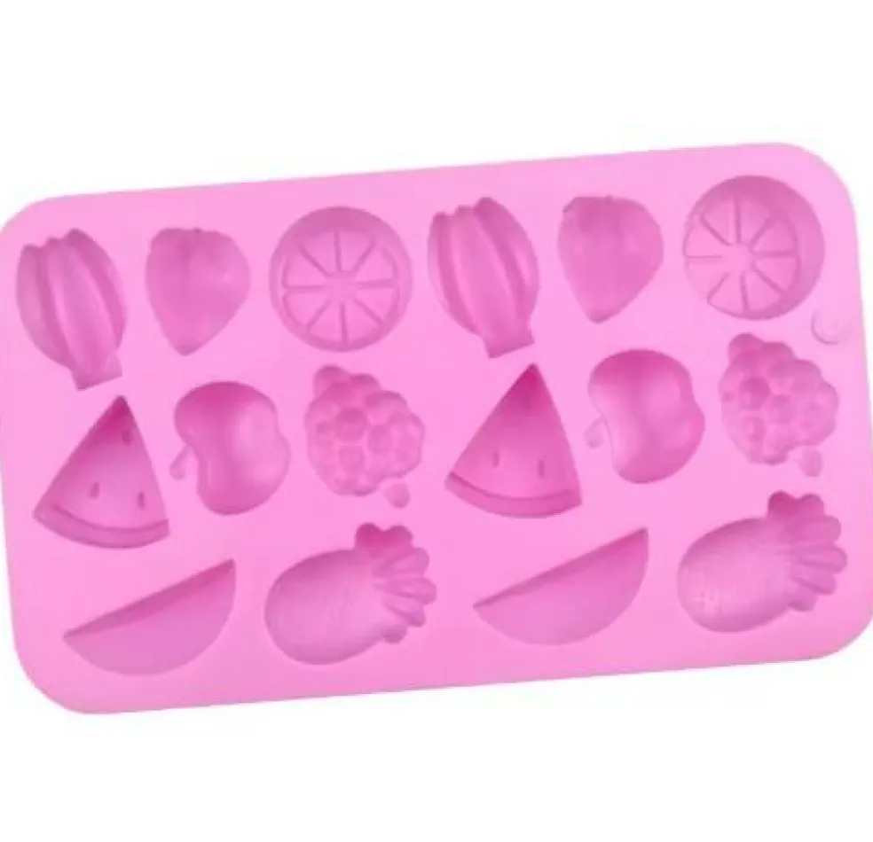Fruit Shaped Chocolate Candy Silicone Mold