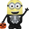 3ft. Airblown® Inflatable Dave as Skeleton