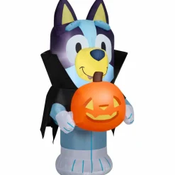 3.5ft. Airblown® Inflatable Halloween Bluey in Vampire Costume
