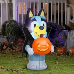 3.5ft. Airblown® Inflatable Halloween Bluey in Vampire Costume