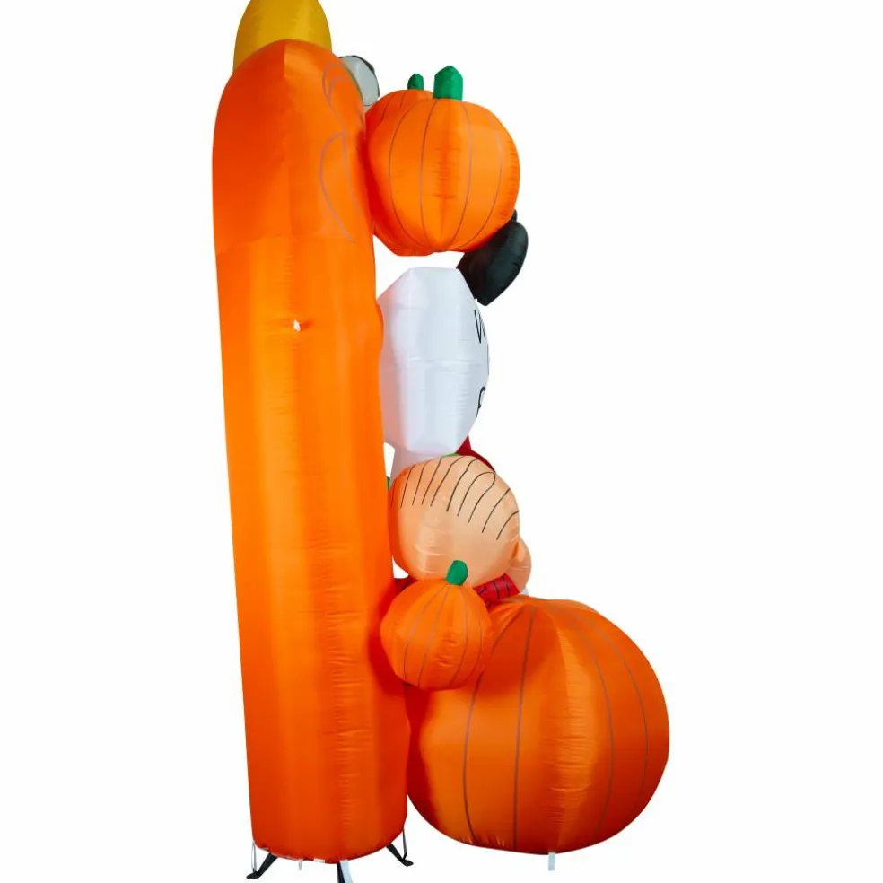 9.5ft. Airblown® Peanuts® Inflatable Great Pumpkin Halloween Archway Yard Décor