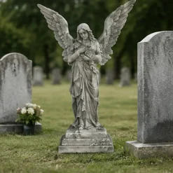 5 Ft Angel of Death Halloween Monument