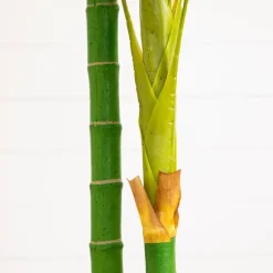 8ft. Artificial Golden Cane Palm Tree
