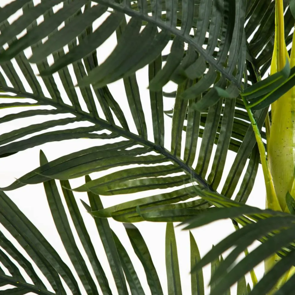 8ft. Artificial Golden Cane Palm Tree