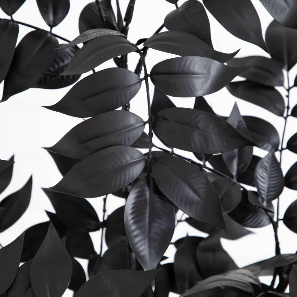 4ft. Artificial Halloween Black Sumac Tree