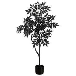 4ft. Artificial Halloween Black Sumac Tree