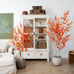 6ft. Autumn Birch Artificial Fall Tree