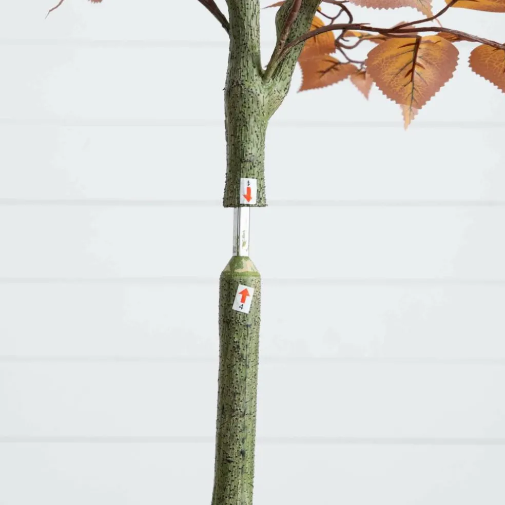 5ft. Autumn Birch Leaf Artificial Fall Tree