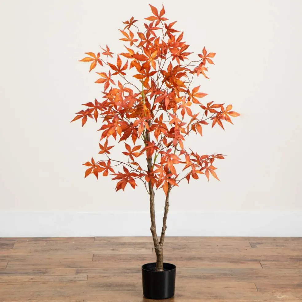 4ft. Autumn Japanese Maple Artificial Fall Tree