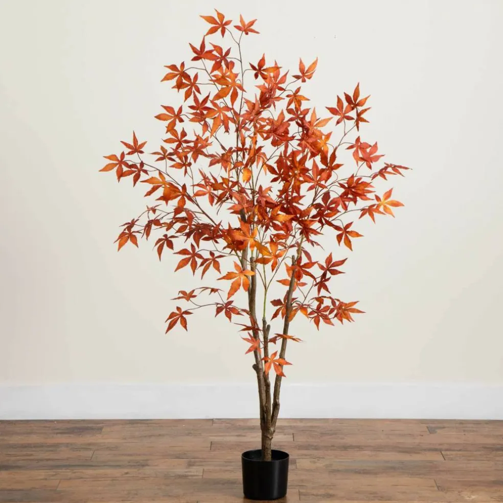 5ft. Autumn Japanese Maple Artificial Fall Tree