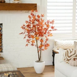 5ft. Autumn Japanese Maple Artificial Fall Tree