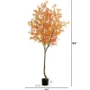 7ft. Autumn Maple Artificial Fall Tree