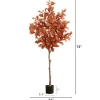 6ft. Autumn Oak Artificial Fall Tree