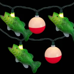 6ft. Bass & Bobber Patio String Lights