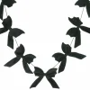 6ft. Black Bow Garland by Ashland®