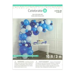 10ft. Blue Balloon Garland by Celebrate It™