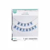 5ft. Blue Happy Birthday Racing Banner Set by Celebrate It™