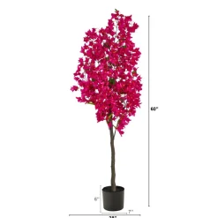 5ft. Bougainvillea Artificial Tree