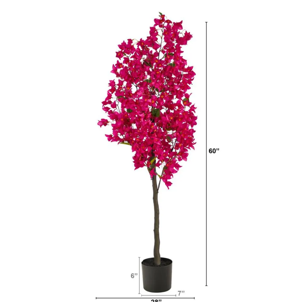 5ft. Bougainvillea Artificial Tree
