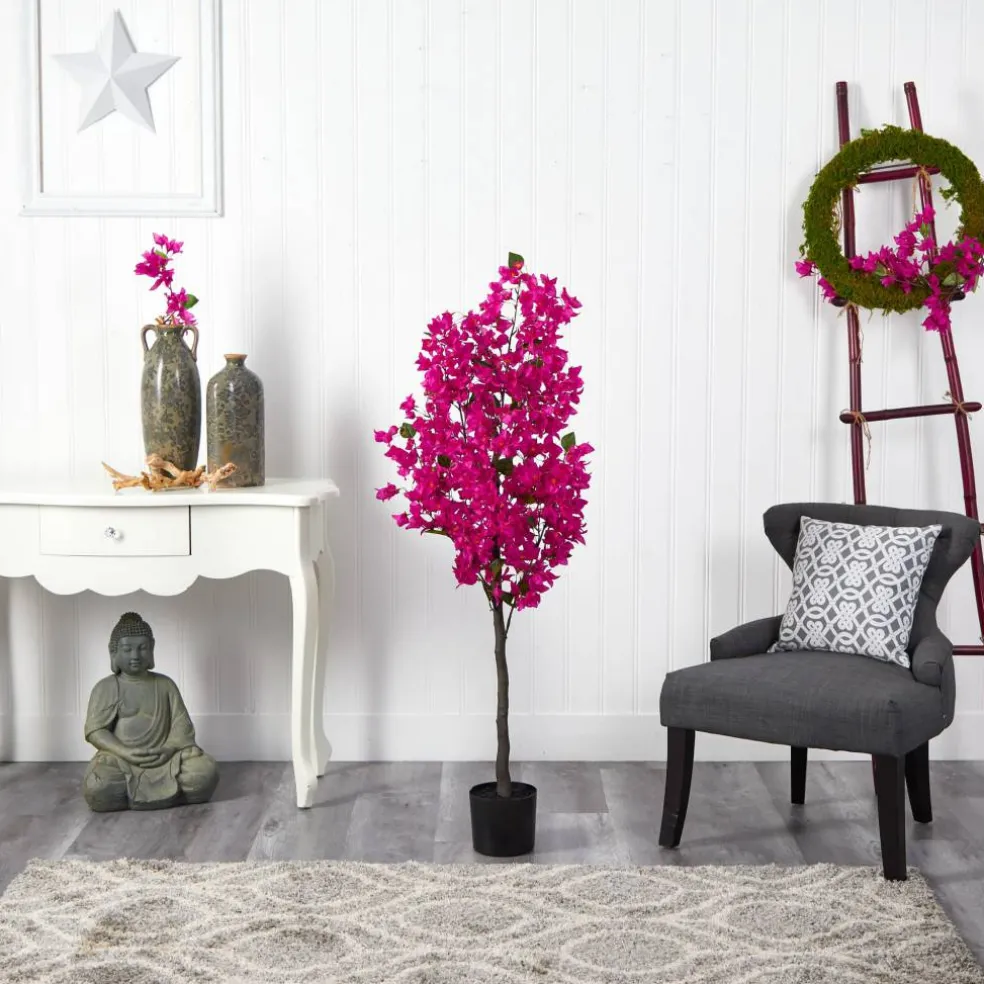 5ft. Bougainvillea Artificial Tree