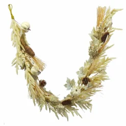 6ft Cream Pumpkin & Pinecone Garland by Ashland®