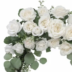 6ft. Cream Rose Garland by Ashland®