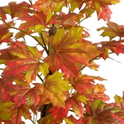 4ft. Deluxe Potted Artificial Autumn Maple Tree