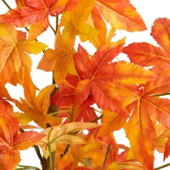 6ft. Deluxe Potted Artificial Autumn Maple Tree