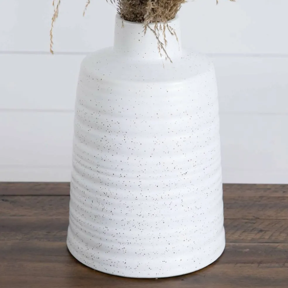 2.5ft. Dried Natural Pampas Arrangement in Ceramic Vase