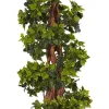 4ft. English Ivy Tree in Farmhouse Planter