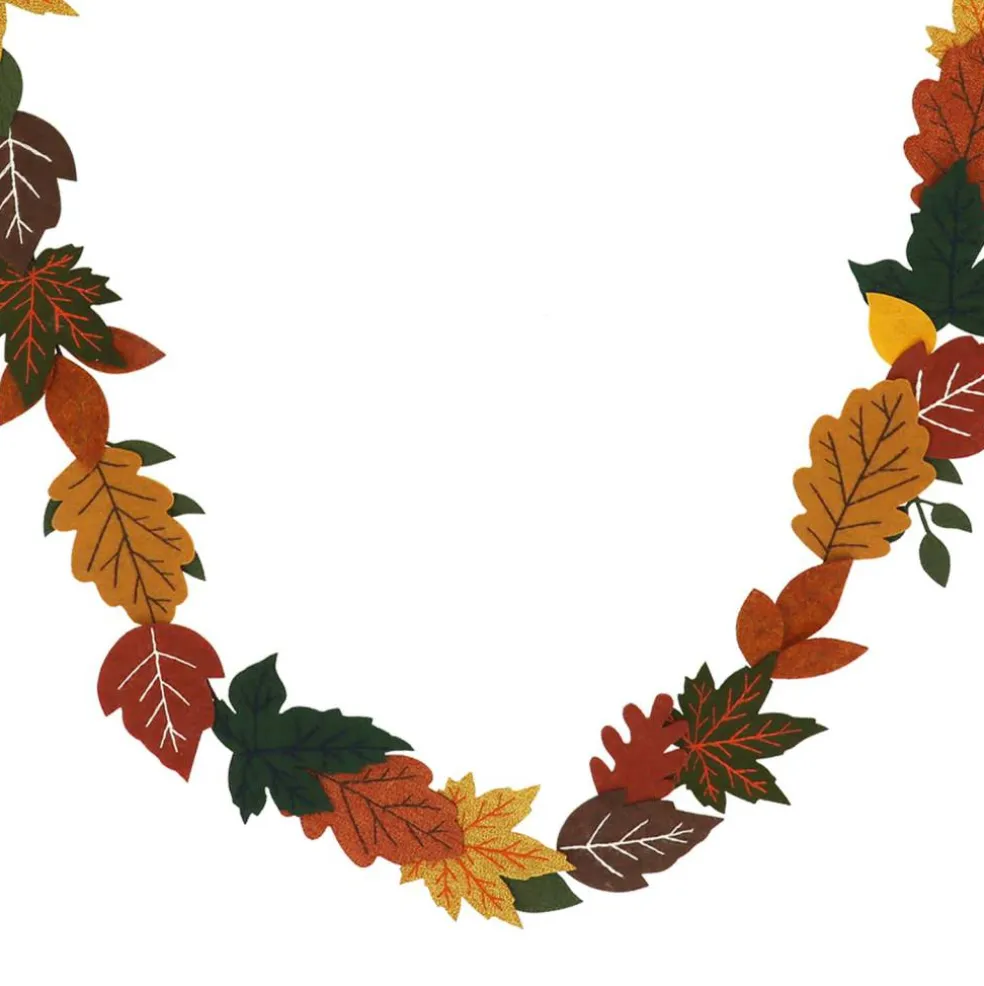 6ft. Fall Leaves Felt Garland by Ashland®
