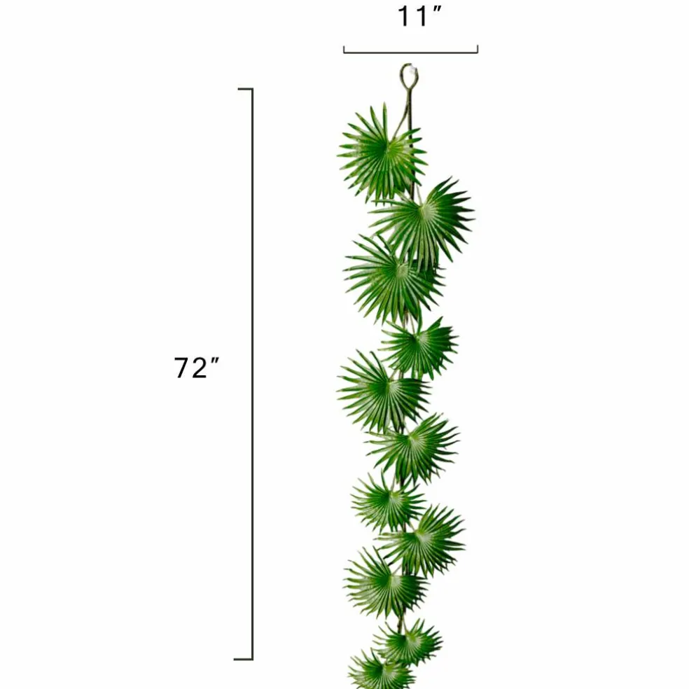 6ft. Fountain Palm Garland by Ashland®