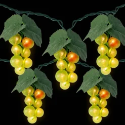 6ft. Green Grape Cluster String Lights