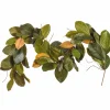 6ft. Green Magnolia Garland