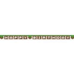 8ft. Minecraft Birthday Banner