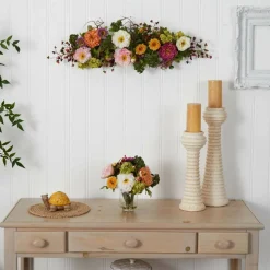 2.8ft. Mixed Peony Centerpiece Arrangement