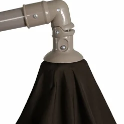 10ft. Offset Outdoor Patio Umbrella with Hand Crank