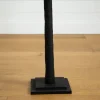 4ft. Orange & Purple LED Pre-Lit Halloween Deluxe Black Twig Artificial Fall Tree