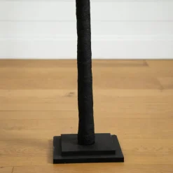 4ft. Orange & Purple LED Pre-Lit Halloween Deluxe Black Twig Artificial Fall Tree