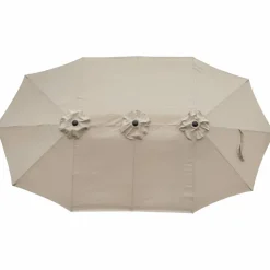 15ft. Outdoor Patio Market Umbrella with Hand Crank