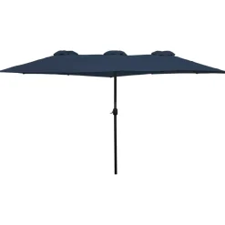 15ft. Outdoor Patio Market Umbrella with Hand Crank