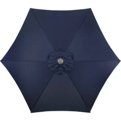7.5ft. Outdoor Patio Market Umbrella with Hand Crank